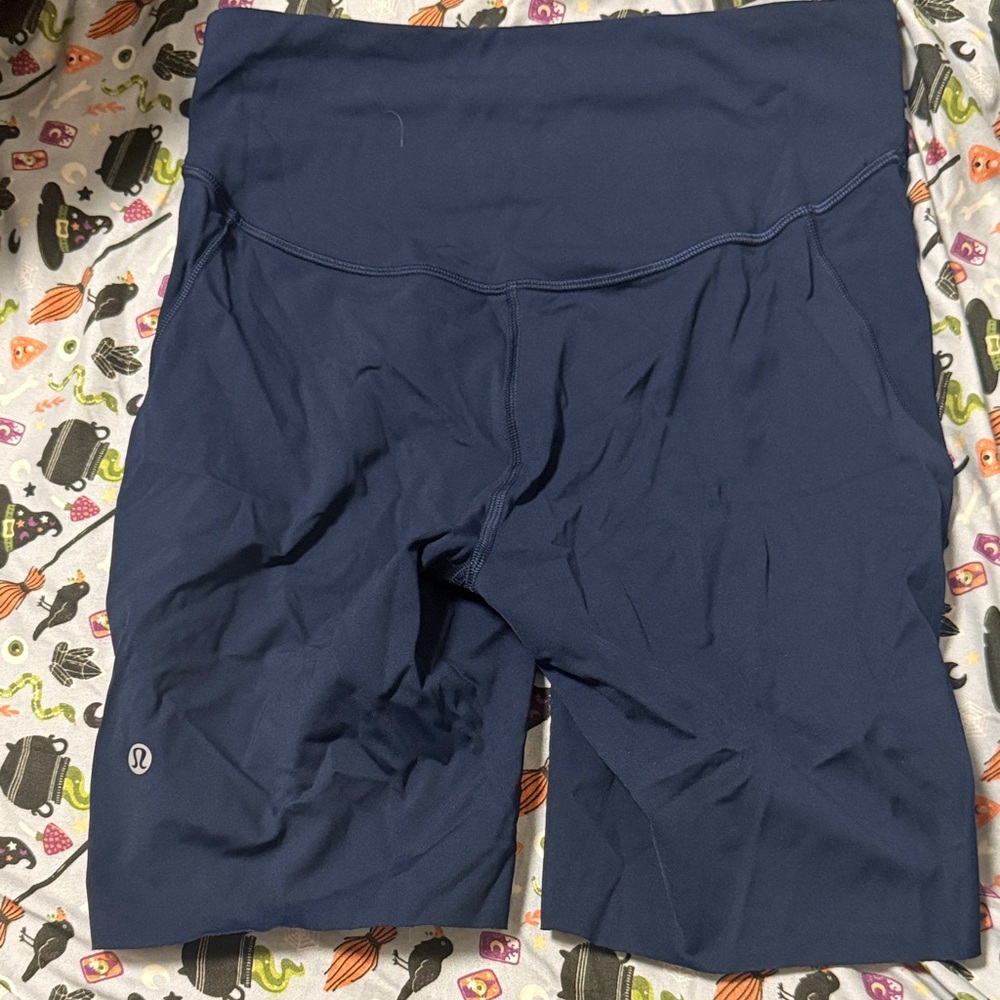 Lululemon Athletica Navy Blue Bike Shorts